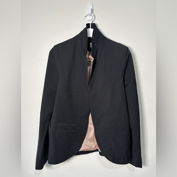 Black Versatile Style Blazer Jacket by Topshop Size 8 - Picture 10 of 11